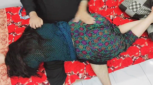 Busty Indian daughter hard fucked by her stepdad